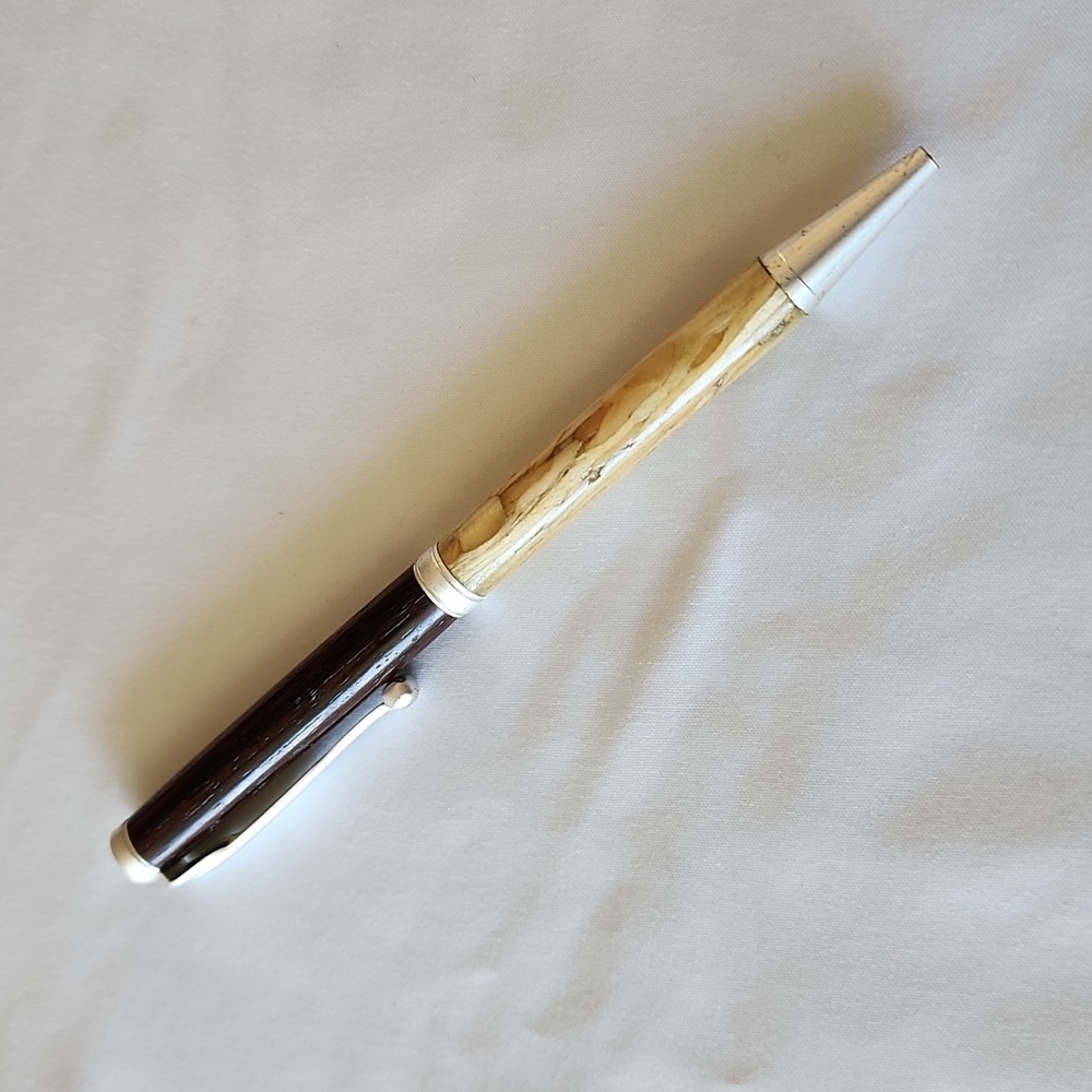 Handmade writing pen w/black ink